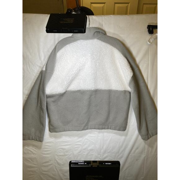 Columbia Women’s Quilted Faux Fur Lining Coat Jacket Beige Warm Size Large - Picture 2 of 9